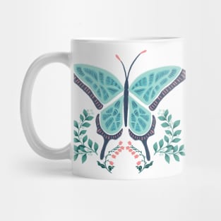 Blue Butterfly Mug